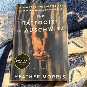 Heather Morris The Tattooist of Auschwitz - Paperback Book (Black/Brown Cover)